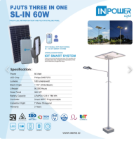 Inpower Light Lampu Tenaga Surya 3in1