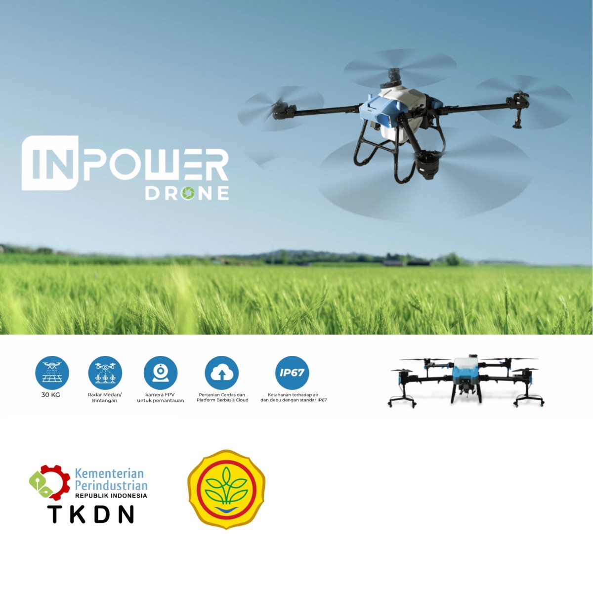 Inpower Agriculture Drone 20 Liter